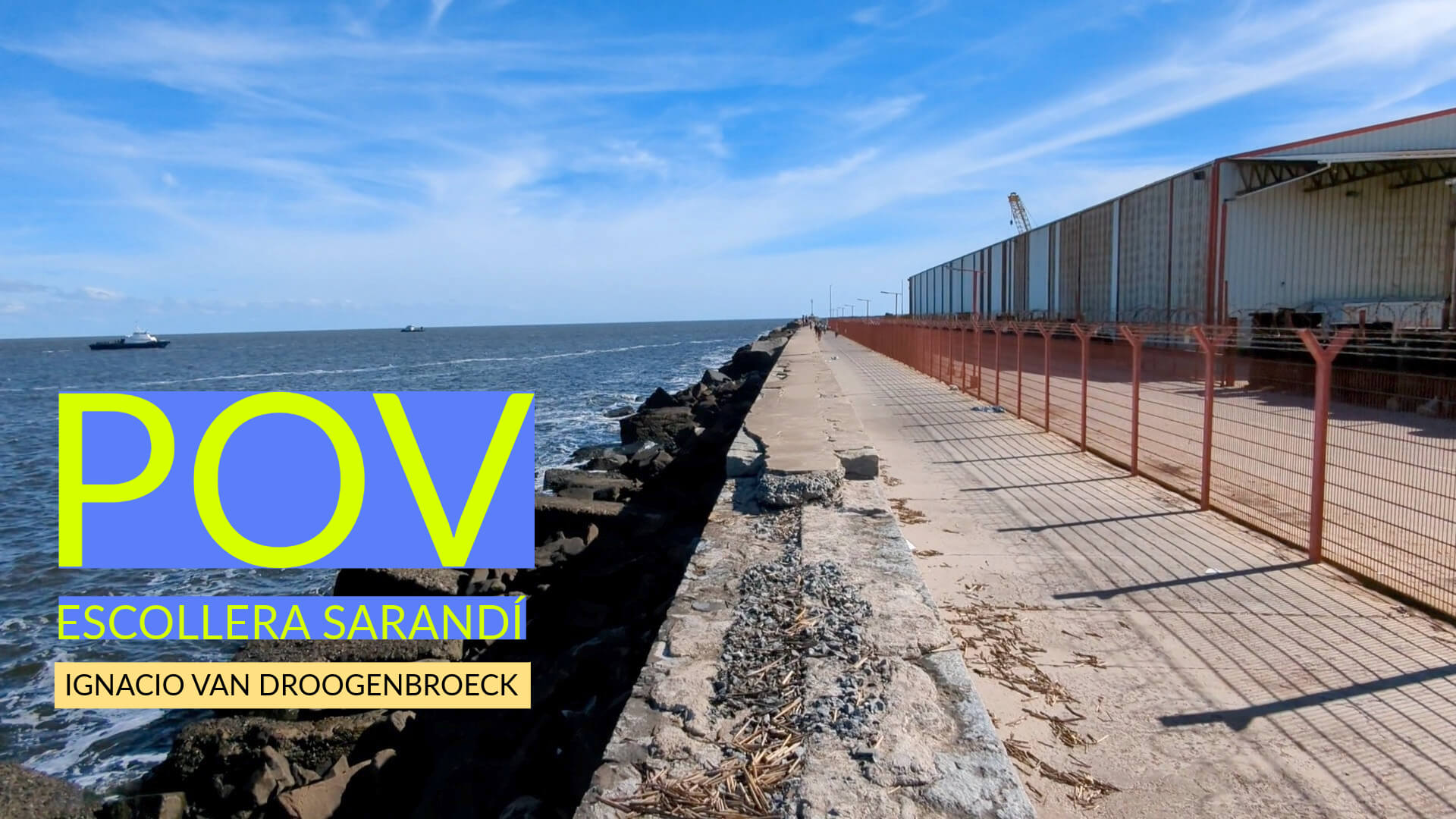 #POV - [Caminata] Faro de la Escollera Sarandí, #Montevideo, #Uruguay